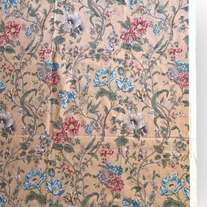 Vintage Liberty Of London Lechlade Floral Cotton Fabric 3.41 Yards 1970s